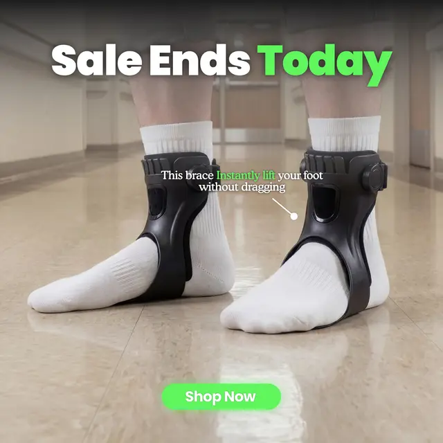 Ad for Cedrow Foot Drop AFO Brace