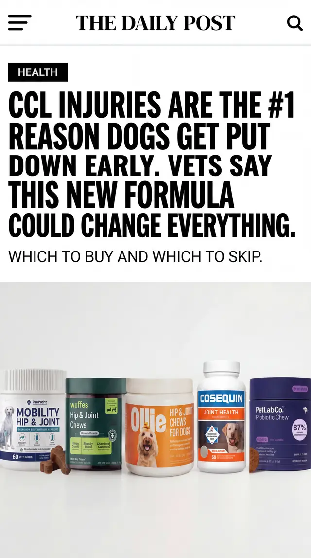 Canine Health News