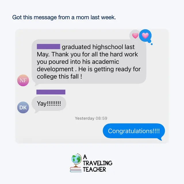 A Traveling Teacher