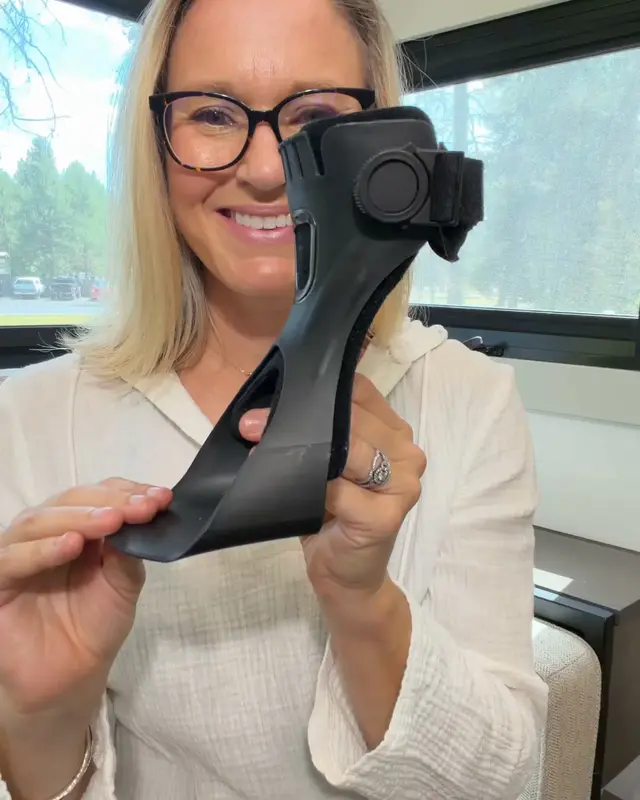Ad for Cedrow Foot Drop AFO Brace