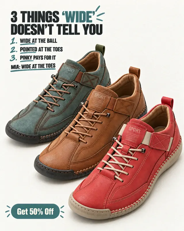 Inserzione per Barevita Mia | Step In. Walk Free.