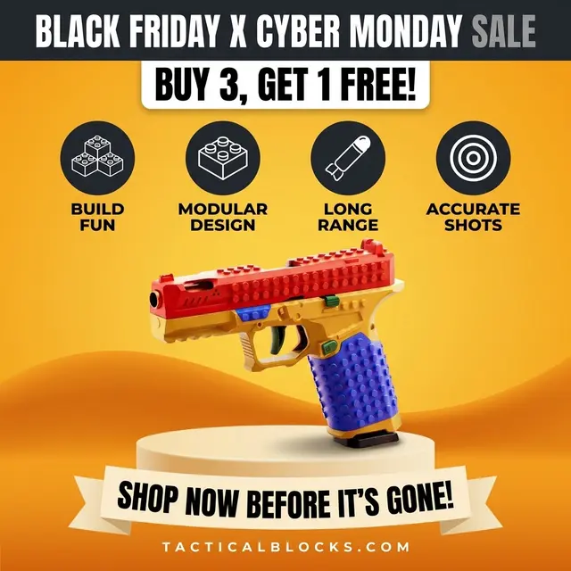 Ad for Tactical Blocks DIY Ops Handle Set
