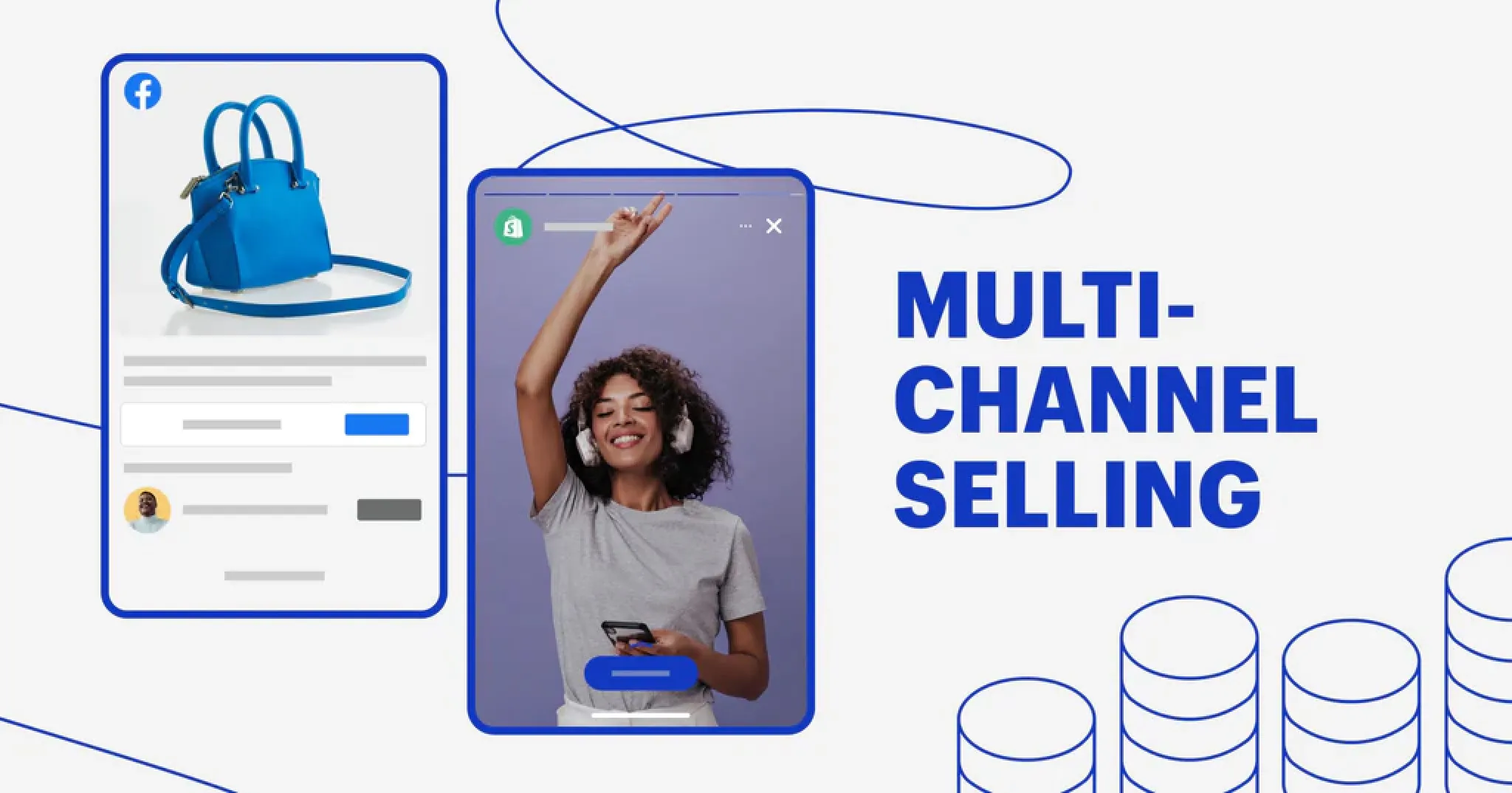 An example of multi-channel selling by syncing a PlatformDTC merchant’s product catalogue to Facebook.