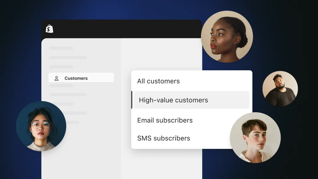 An example of a customer segment focusing on high-value customers.
