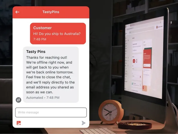 PlatformDTC Inbox captures email and phone numbers so the business owner can contact customers in the future.